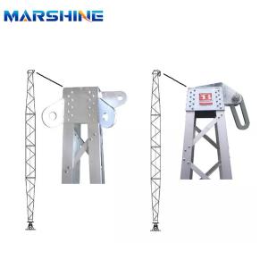 Quality Aluminum Alloy A-Shape Lattice Electric Gin Pole Tower wholesale