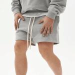 Men Cotton Sweat Shorts with Pockets Workout Casual Loose Shorts Sportswear
