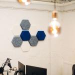 Soundproof Harmless Acoustic Polyester Panels , Multipurpose PET Acoustic Board
