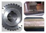 Round Cylinder Rotary Dot Peen Marking Equipment , White Metal Engraving Machine