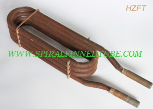 High Thermal Conductivity Copper Tube Coil Tin plating with extruding process