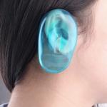 Protect Silicone Ear Covers , Blue Clear Silicone Ear For Personal Use /