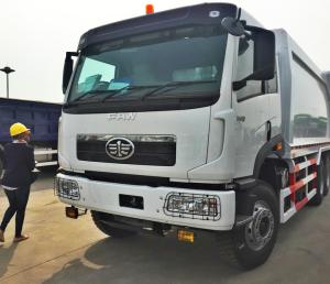 Quality 18 - 20m3 Garbage truck , FAW compressed garbage truck , 20tons FAW compactor garbage truck wholesale