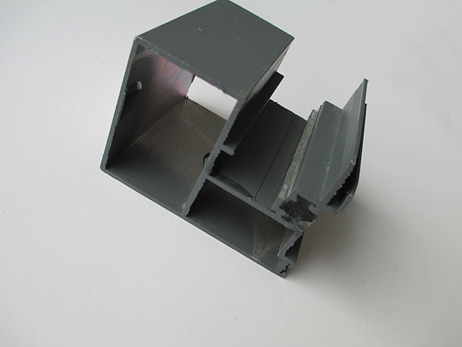 Powder Coating / Wood Grain Extruded Aluminum Framing Profiles For Sunroom