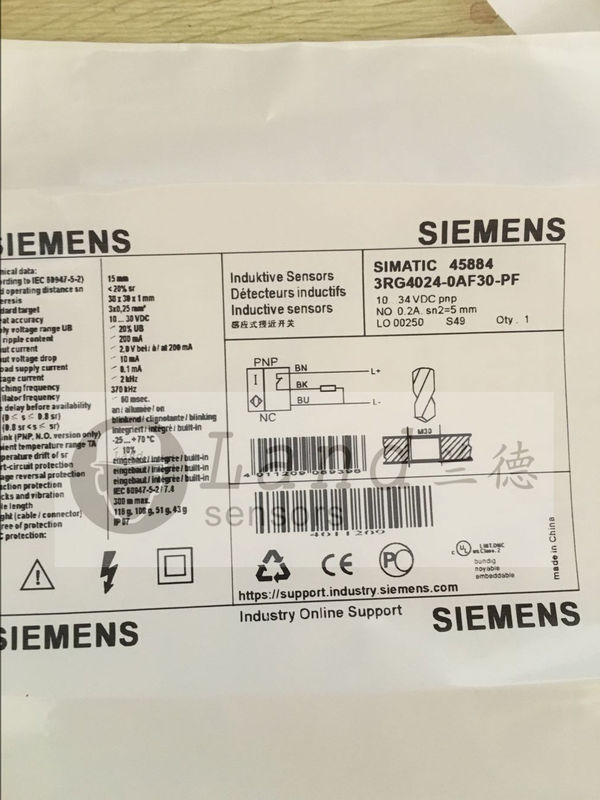 Original Siemens switch 3RG Siemens 3RG46110AM01