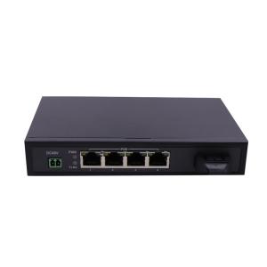 Quality 20KM Transmission Fiber Optic POE Switch wholesale