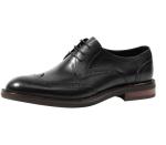 Black Crocodile Pattern Mens Leather Dress Shoes Brown / Black Men Oxford Shoes