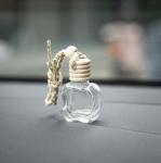Apple Shape Glass Car Perfume Bottles Essential Oil Diffuser Aromatherapy Car