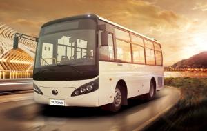 Quality Public Transport 7 - 14 Meters City Bus Transportation With Adjustable Driver Seat wholesale