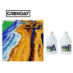 UV Resistant Casting Epoxy Resin Bubble Free Deep Pour Liquid Glass
