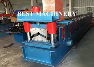 Quality Glazed Aluminum Rib Roof Ridge Metal Roll Forming Machine High Speed wholesale