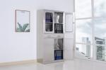 Stainless Steel Two Drawer Storage Cabinet , Clean Room Hospital Storage