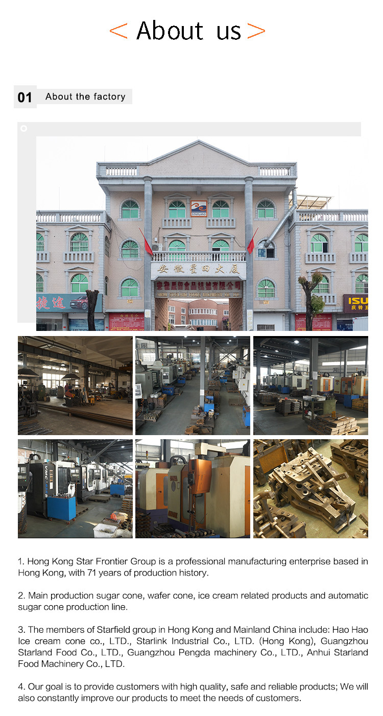 220V Semi Automatic Sugar Cone Baker For Ice Cream Shop