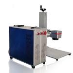 HM Portable Small Fiber Laser Marking Machine for Metal Sale 20w 30w 50w 100w