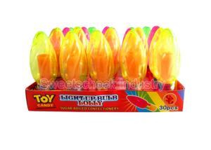Quality Children Fruit Flavor Flash Shining Sweet Bulb Shape Lollipop Cool Colors wholesale