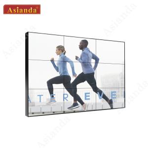 Quality 3x3 Indoor DID Narrow Bezel 55inch 3.5mm LG LCD Digital Video Wall Screen wholesale