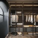 end MR HDF Board Wardrobe for Luxury Walk-in Closet in Modern Bedroom Customizat