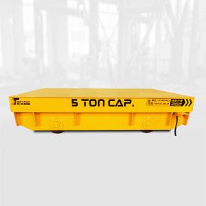 Quality Heat Resistant Steel Coil Transfer Trolley Low Voltage Operated Electric wholesale