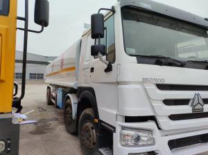 Quality Used HOWO 8*4 Fuel Oil Tank Truck 20000L Euro 3/4/5 for Your Construction Projects wholesale