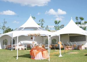 Quality Transparent Wedding 8m Pagoda Party Tent For Dining Reception wholesale