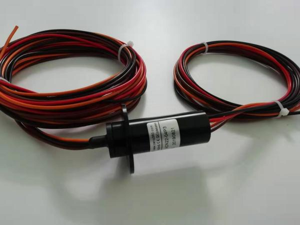 IP65 Capsule Slip Ring OD 22mm Precious Metals Contact Material For Wood Working
