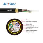 Outdoor All Dielectric self-supported 24 48 72 144 core ADSS Fiber Optic Cable