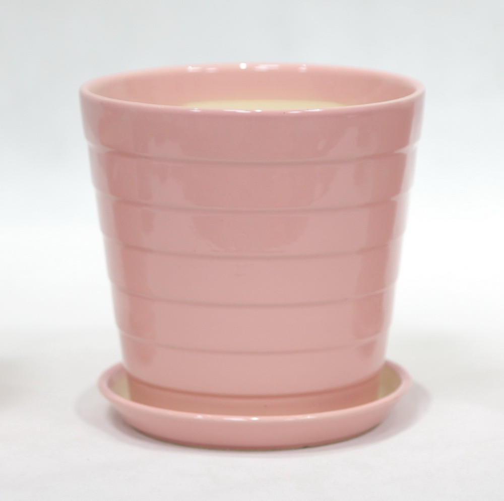 Fireproof High Glossy Finish Round Ceramic Pots For Plants