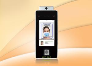 Quality Touchless 50CM temperature time office biometric face attendance machine wholesale