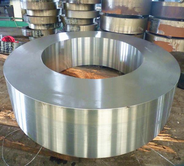 OEM Customer Large Diameter Forging Steel 42CrMo Forged Steel Rolling Ring Ball