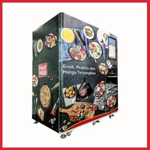 Quality Coin Operated Cake Pizza Vending Machine Microwave Heated Vending Machine wholesale