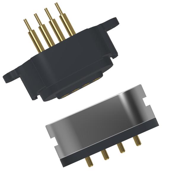 2.0mm Pitch Magnetic Power Connector DIP Male Female Connectors 4 Pin With N52