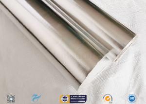 Quality Moisture Proof 450g Durable Aluminium Foil Fiberglass Fabric Silver Laminated wholesale