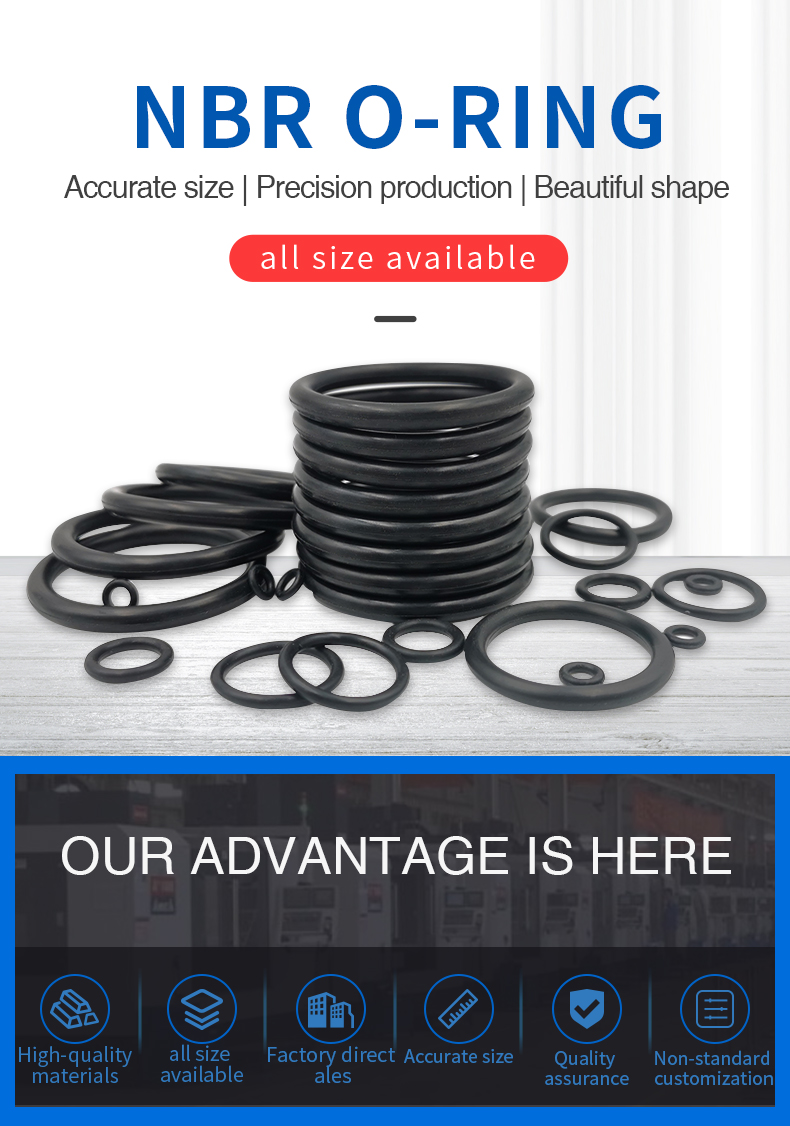 Boxed Nitrile Silicone Rubber O Ring NBR Repair Kit O-Ring Kit