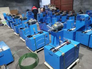 Quality FAQ 300 Sets Per Month Rubber Hose Cutting Machine 850*600*1200mm wholesale
