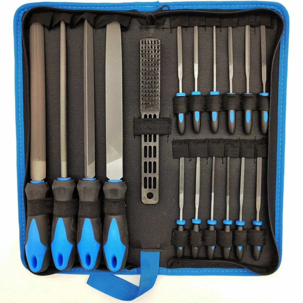 16 Piece High Carbon Steel File Set for Woodwork Metal Model