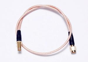 Quality RG316 Flexible Coaxial Cable / RF Coax Coaxial Jumper With RP SMA Female wholesale