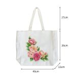 Custom Linen Blank Sublimation Tote Bag For Sublimation Heat Transfer Printing
