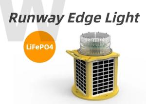 Quality Red Green Solar Airport Obstruction Light Runway Edge Lights Super Bright wholesale