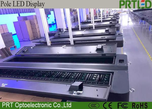 P8 Full Color Outdoor LED Billboard Roadside Street Pole Advertising Display