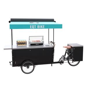 Quality Commercial Food Cart Trailer , Multipurpose Food Vending Tricycles wholesale