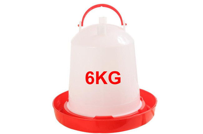 6KG Chicks Water Feeder 15L Plastic Poultry Feeder Drinker