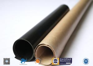 Quality Heat Resistance Non-Stick E-Glass Plain Woven PTFE Coated Fiberglass Fabric wholesale