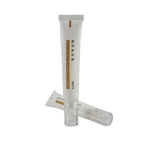 Quality Wholesale Custom Empty Squeeze Tube White Laminated Cosmetic Hand Cream Tube Plastic Tube PE Packaging Manufacturer wholesale