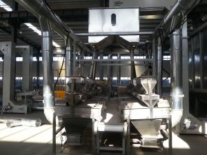Quality Industrial Peanut Blancher Roasted Peanut Peeling Machine 400-600kg/hr wholesale