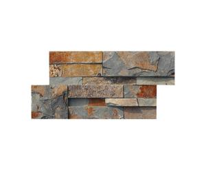 Quality Rust 15mm Slate Culture Stone Wall Cladding Non Antacid wholesale