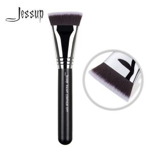 Quality Contour Resistant Bristle Individual Makeup Brushes Flat Square Shape wholesale