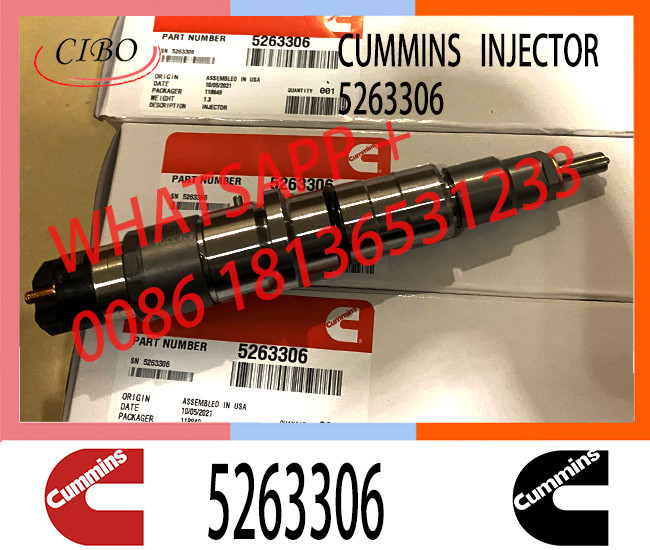 Brand new/Aftermarket Auto diesel engine Common Rail Fuel Injector 0445120240 for ISLe Engine 5263306