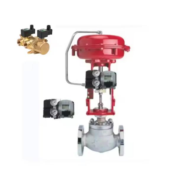 Intelligent Digital Valve Positioner Masoneilan SVI2 And 78-40 Regulator As