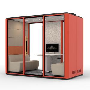 Quality Acoustic Silent Office Privacy Pods Convertible Office Telephone Booth wholesale