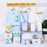 Golden supplier 100% cotton baby clothings gift clothes box newborn new born